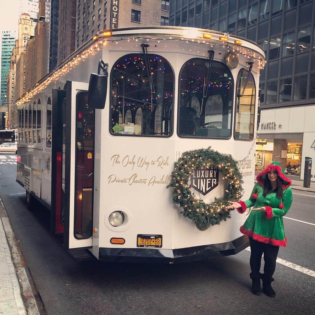Christmas Trolley in NYC