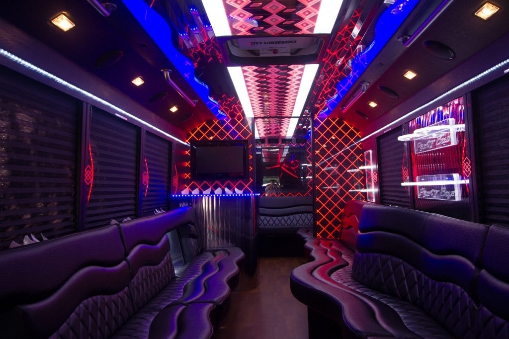 Party Bus lighting