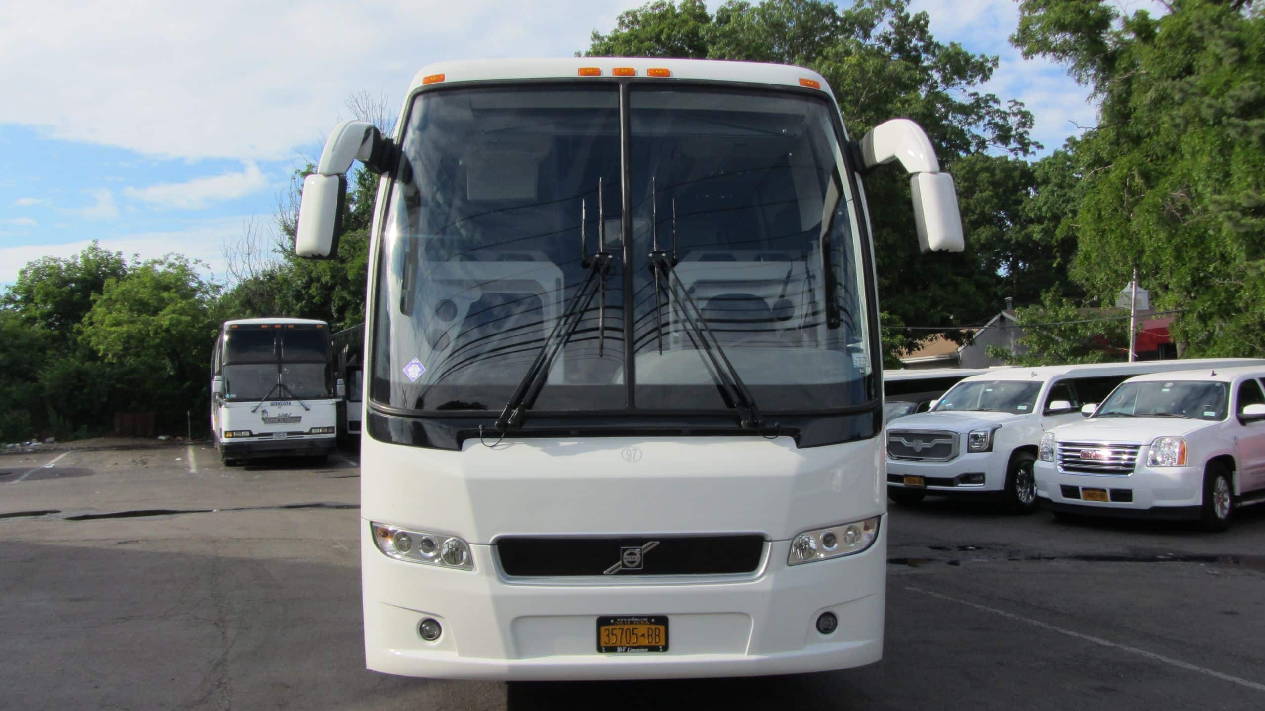 coach bus for airport transport
